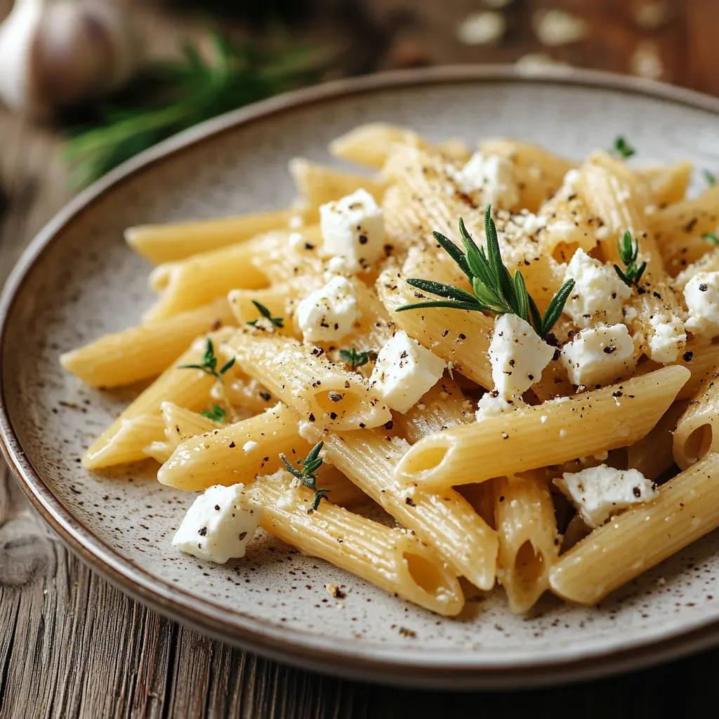 Zutaten für die One Pot Pasta Feta Penne