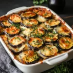 Rezept: Aubergine und Zucchini mit Käse überbacken