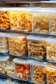 Wie lange kann man Pasta im Kühlschrank aufbewahren?