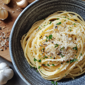 Rezept: Knoblauch Öl Spaghetti - Spaghetti Aglio e Olio