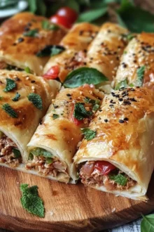 Rezept: Leckeres Börek mit Hackfleischfüllung - schnell &einfach.