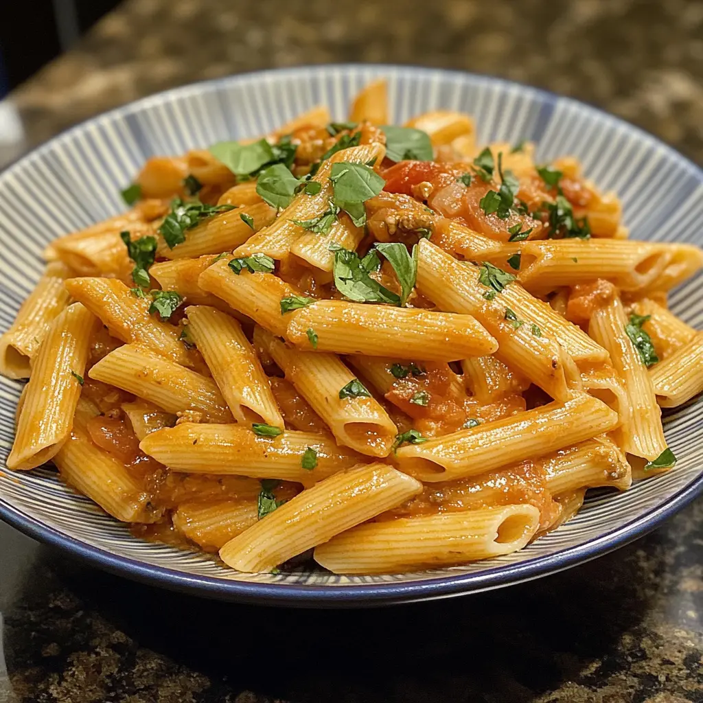Mega! Pasta Penne alla Vodka Rezept zum Nachmachen!