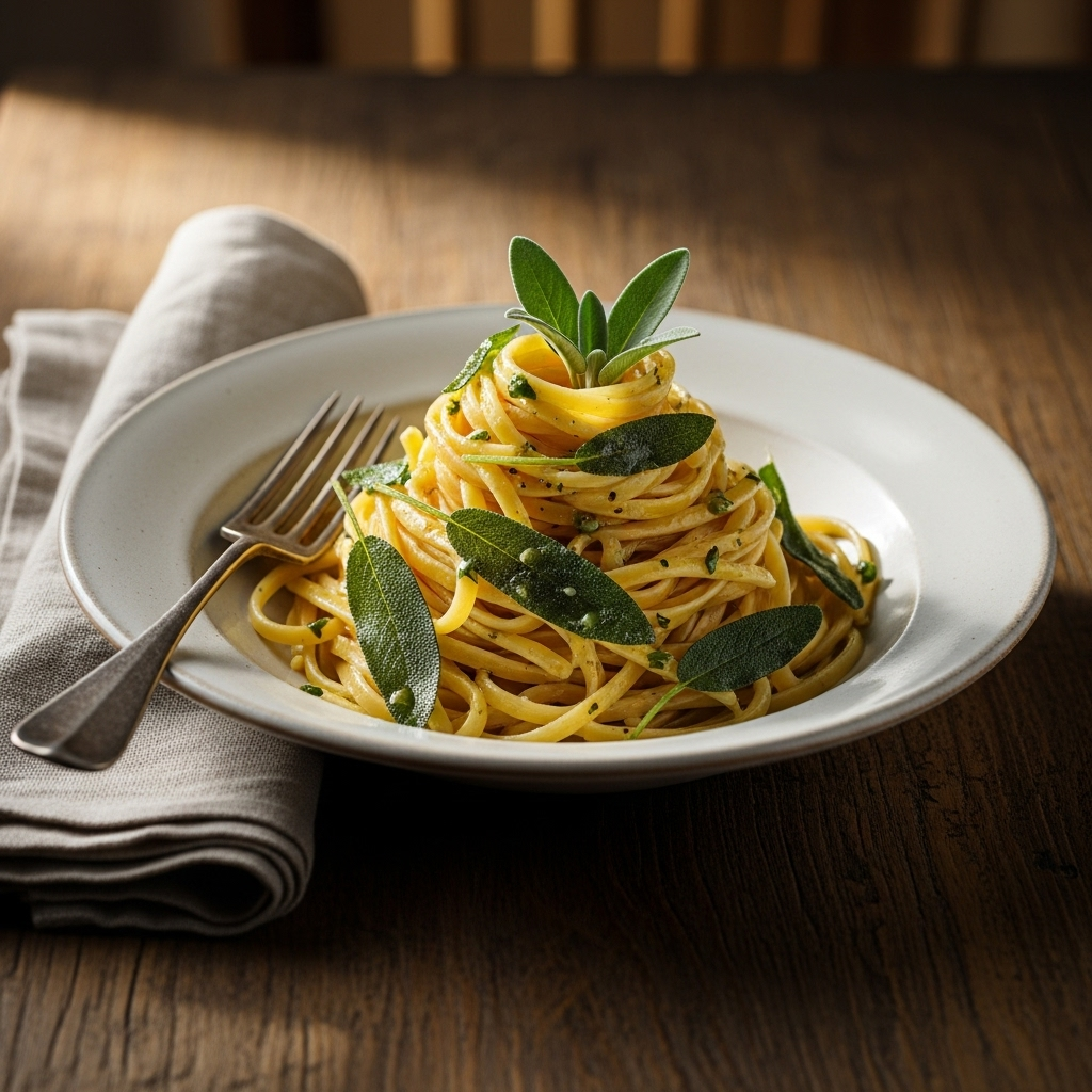 Wunderbar Salbeibutter Zu Pasta Ebenbild