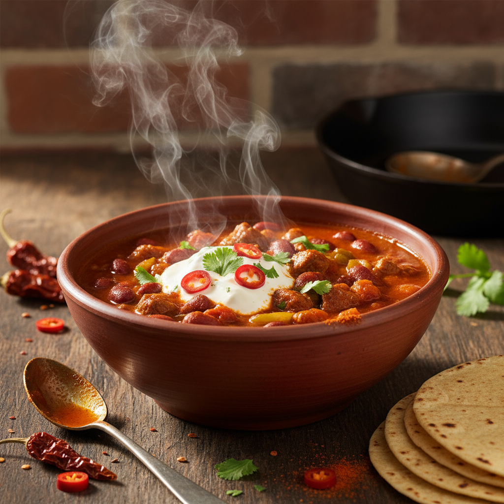 Rezept: Feuriges Chili con Carne Hellfire Rezept: Feuriges Chili con Carne Hellfire